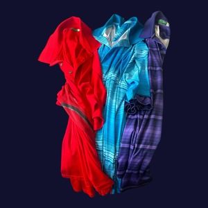 3 men’s 2XL Ben hogan golf polos multicolors